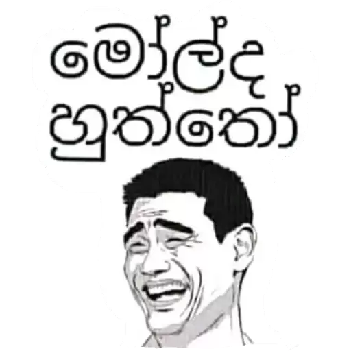 Sinhala Meme Mega Pack 7 sticker 13