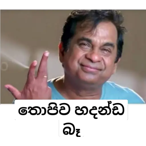 Sinhala Meme Mega Pack 7 sticker 29