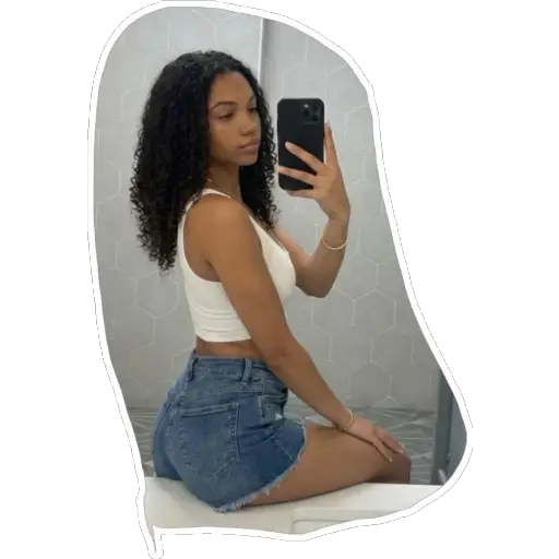 Sexy Ebony sticker 2