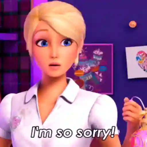 Barbie Baby sticker 1