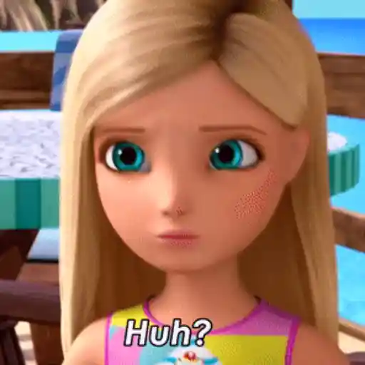 Barbie Baby sticker 2