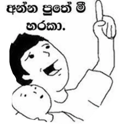 Average Sinhala Memes sticker 17