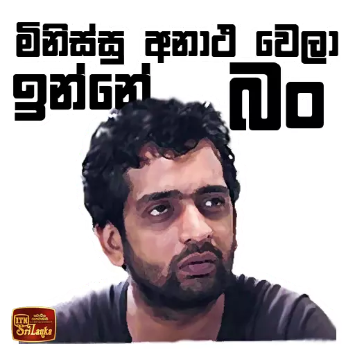 Average Sinhala Memes sticker 7