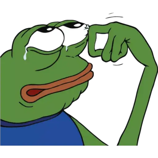 Pepe my nibba sticker 2