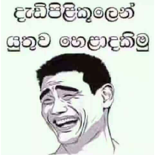 Sinhala Meme Mega Pack 3 sticker 19