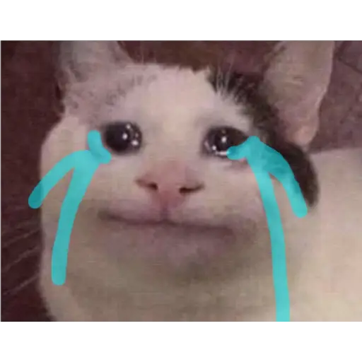 Ultra Sad Cats sticker 21