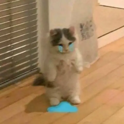 Ultra Sad Cats sticker 25