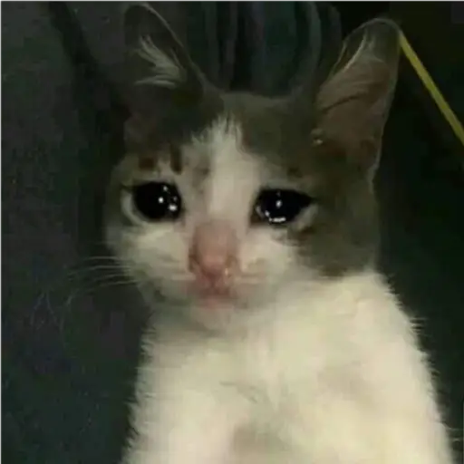Ultra Sad Cats sticker 26