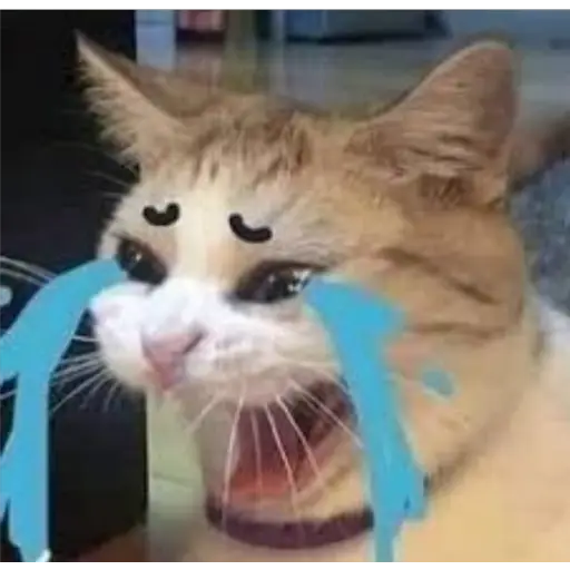 Ultra Sad Cats sticker 6
