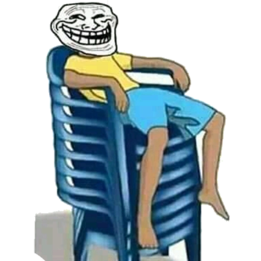 Troll Face all the way sticker 13