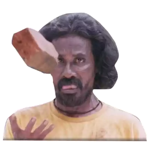 More funny faces sticker 17