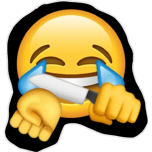 More funny faces sticker 23