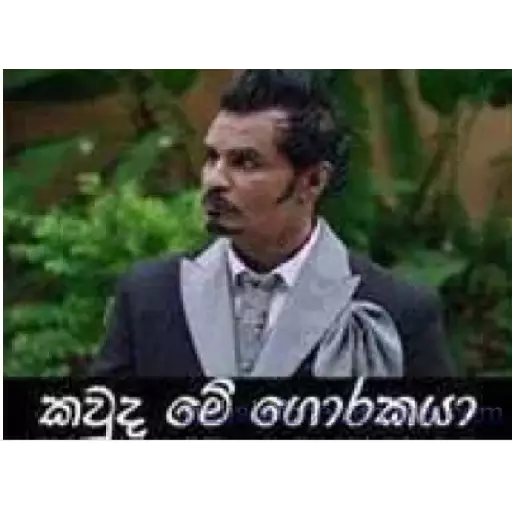 Sinhala Meme Mega Pack 1 sticker 3