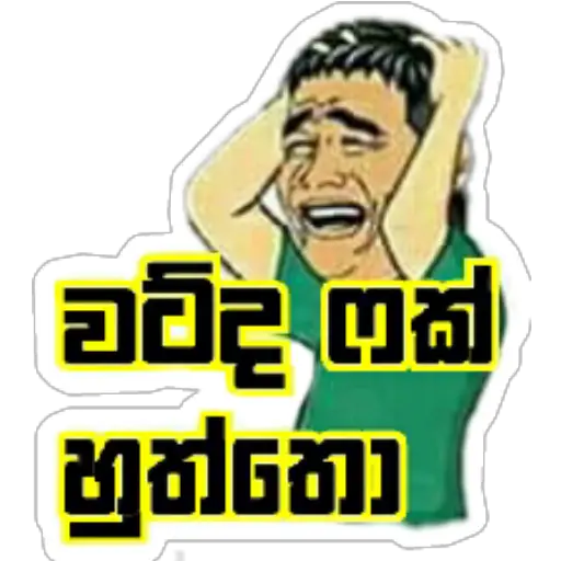 Sinhala Meme Mega Pack 6 sticker 2