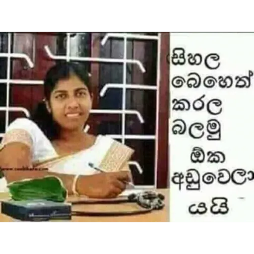 Sinhala Meme Mega Pack 2 sticker 20