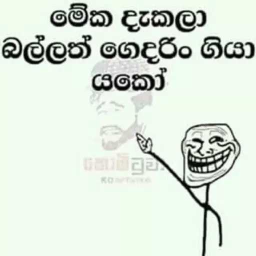 Sinhala Meme Mega Pack 2 sticker 23