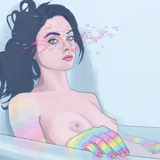 Trippy love sticker 13