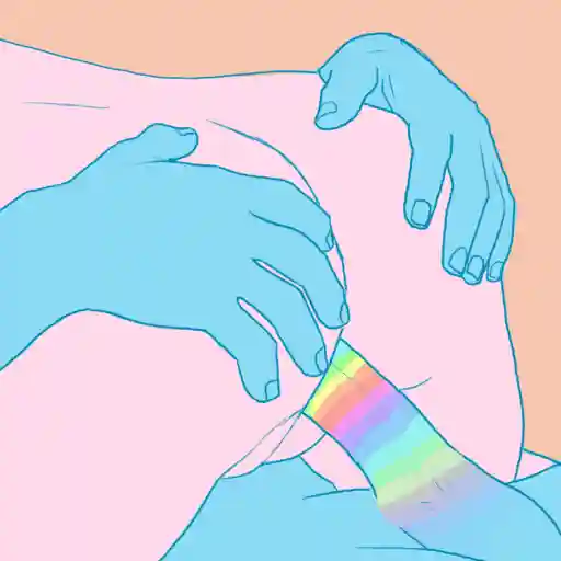 Trippy love sticker 2