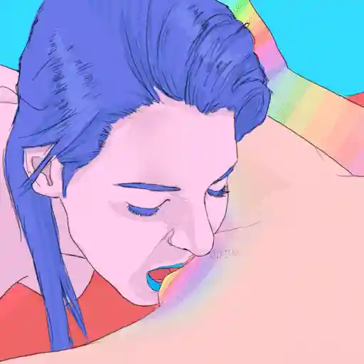 Trippy love sticker 20