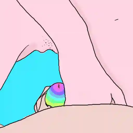 Trippy love sticker 3