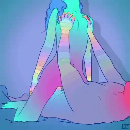 Trippy love sticker 8